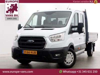 Ford Transit 350 2.0 TDCI 130pk L3H1 D.C. Trend Open Laadbak Trekhaak 2800kg 11-2021