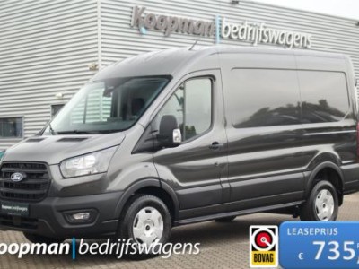 Ford Transit 350 2.0TDCI 165pk L2H2 Trend | Automaat | 2800kg trekgewicht | Carplay/Android | Camera | Cruise | Sync 4 13 | Lease 735,- p/m