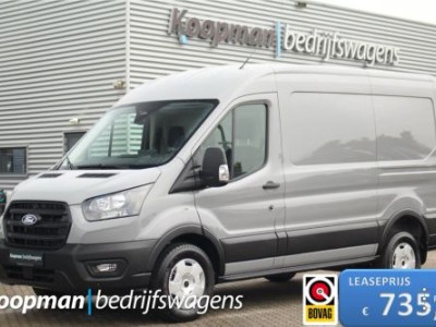 Ford Transit 350 2.0TDCI 165pk L2H2 Trend | Automaat | 2800kg trekgewicht | Carplay/Android | Camera | Cruise | Sync 4 13 | Lease 735,- p/m