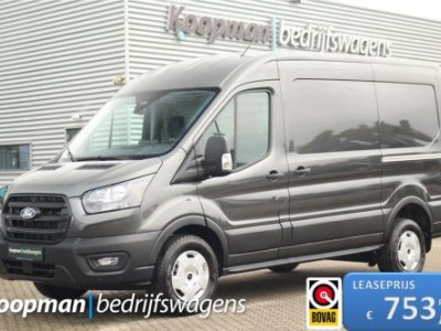 Ford Transit 350 2.0TDCI 165pk L2H2 Trend | Automaat | 2800kg trekgewicht | L+R Zijdeur | Carplay/Android | Camera | Cruise | Sync 4 13 | Lease 753,- p/m