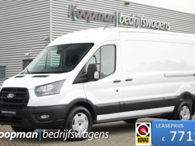 Ford Transit 350 2.0TDCI 165pk L3H2 Trend | Automaat | Nieuw model | L+R Zijdeur | Sync 4 13 | Camera | Carplay/Android | Lease 771,- p/m