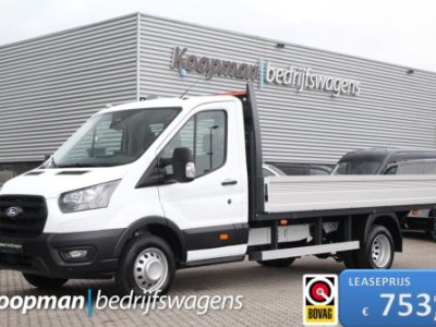 Ford Transit 350 2.0TDCI 165pk L4H1 Trend RWD | Pick-up | Dubbellucht | Camera | Carplay/Android | 3500kg trekgewicht | Lease 753,- p/m