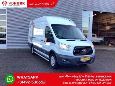 Ford Transit 350 2.0 TDCI 170 pk L4H3 RWD Jumbo Trend/ Stoelverw./ Camera/ Cruise/ PDC/ Sidebars/ Omvormer