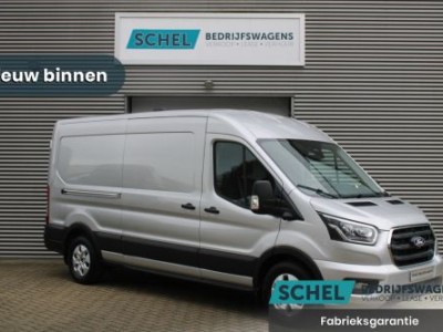 Ford Transit 350 2.0 TDCI L3H2 Limited 165pk - 2x Schuifdeur - Navi - 360 Camera - Adaptive Cruise - Xenon - Blind Spot - Rijklaar