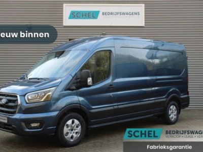 Ford Transit 350 2.0 TDCI L3H2 Limited 165pk - Adaptive Cruise - Luchtvering - Blind Spot - 360 camera - Navigatie - Stoelverwarming - Rijkla