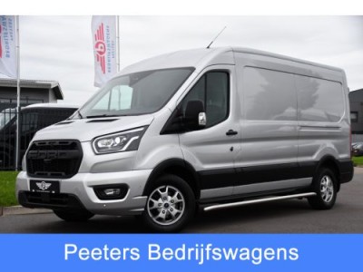 Ford Transit 350 2.0 TDCI L3H2 Limited PB Edition Full Options! Adaptieve Cruise, Carplay, 185PK, Sensoren, Automaat, 360 Camera, Xenon, Uniek!