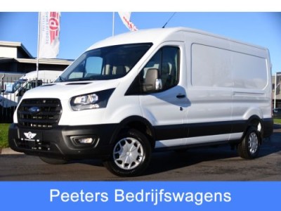 Ford Transit 350 2.0 TDCI L3H2 RWD 3500KG Trekhaak, Camera, Cruise, Sensoren, Automaat, 170PK, Stoelverwarming, UNIEK!