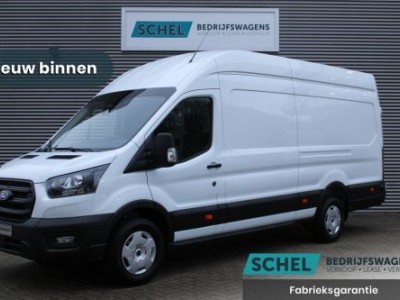 Ford Transit 350 2.0 TDCI L4H3 Trend 165pk RWD - Carplay - Android - Cruise - Camera - 270gr deuren - Rijklaar