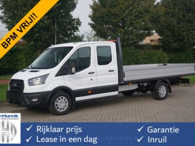 Ford Transit 350L 130PK Doka L5 RWD BPM VRIJ!! Sync4 Scherm Apple CP / Android A. Trekhaak!! NR. 700