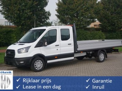 Ford Transit 350L 130PK Doka L5 RWD Sync4 Scherm Apple CP / Android A. Trekhaak!! NR. 704