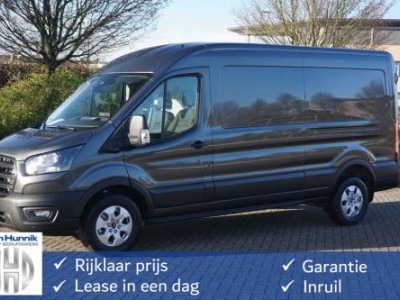 Ford Transit 350L 130PK L3H2 10 Navi, 360Â° Cam, Adap. Cruise, LM Velgen!! NR. 529