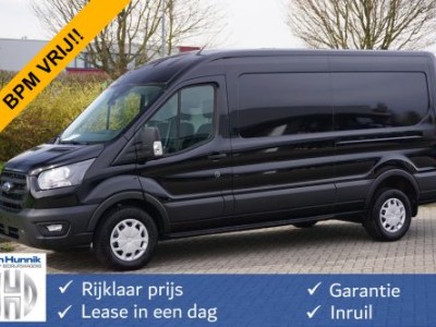 Ford Transit 350L 130PK L3H2 Trend BPM VRIJ!! Clima, 12 Sync 4 scherm Navi, 270Â° deur, Trekhaak!! NR. 310