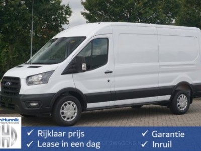 Ford Transit 350L 170PK L3H2 Trend AUT Climate, 12 Sync 4 Apple CP/ Android A, Cam, Trekhaak!! NR. 003*