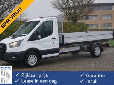 Ford Transit 350L 3 Zijdige kipper 155PK Tr BPM VRIJ!! Airco, Cruise, Bluetooth, Omvormer!! NR. 680