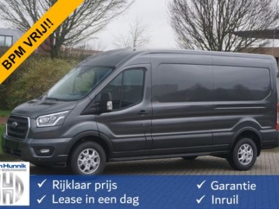 Ford Transit 350L L3H2 Limited AUT 170PK BPM VRIJ!! 12 Sync 4 Navi/Cam, Xenon!! NR. 657