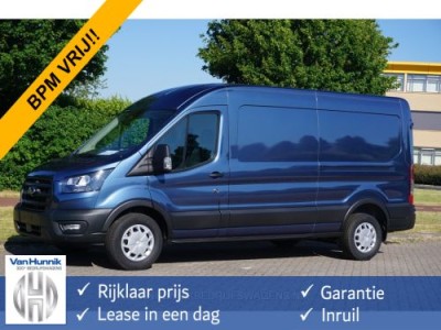 Ford Transit 350L L3H2 Trend AUT8 130PK BPM VRIJ!! 12 Sync4 Apple CP/Cam, Laadruimte Pack! NR. 612