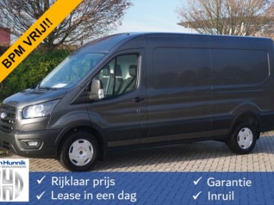 Ford Transit 350L L3H2 Trend AUT8 130PK BPM VRIJ!! 12 Sync4 Apple CP/Cam, Laadruimte Pack! NR. 616