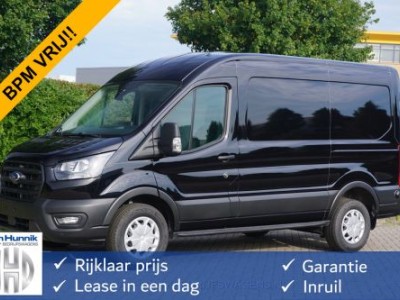 Ford Transit 350M 130PK L2H2 BPM VRIJ!! Clima, 12 Sync 4 met Navi, Trekhaak!! NR. 298