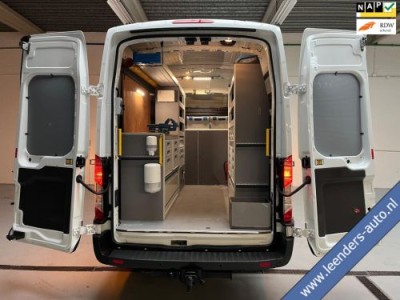 Ford Transit 350 SERVICEWAGEN 2.0 TDCI 130PK EURO6 L3H3 VICTRON V230 SORTIMO INRICHTING AIRCO STANDKACHEL TREKHAAK RIJKLAARPRIJS!