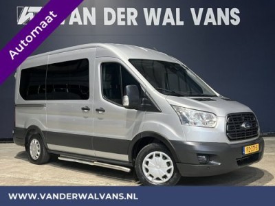 Ford Transit Kombi 2.0 TDCI Automaat L2H2 9-Zits Personenbus Rolstoelvervoer Euro6 Airco | LED Cruisecontrol, Parkeersensoren, taxi vervoer