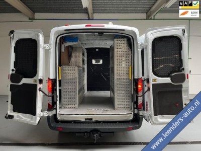 Ford Transit SERVICEWAGEN 350 2.0 TDCI 131PK EURO6 L2H2 VICTRON V230 SORTIMO INRICHTING AIRCO STANDKACHEL TREKHAAK RIJKLAARPRIJS!