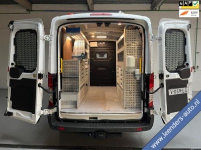 Ford Transit SERVICEWAGEN 350 2.0 TDCI 131PK EURO6 L2H2 VICTRON V230 SORTIMO INRICHTING AIRCO STANDKACHEL TREKHAAK RIJKLAARPRIJS!