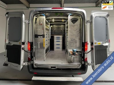 Ford Transit SERVICEWAGEN 350 2.0 TDCI euro6 L2H2 Trend 3Persoons, SORTIMO INRICHTING, Airco, Camera, RIJKLAARPRIJS!