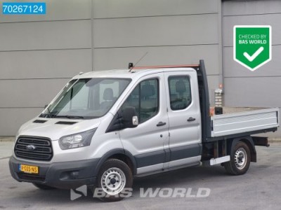 Ford Transit 105pk Euro6 Trekhaak Open Laadbak Dubbel cabine Pritsche Pickup Dubbel cabine Trekhaak