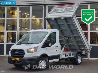 Ford Transit 130pk Kipper Dubbellucht Trekhaak Tipper Benne Kieper 2m3 Trekhaak