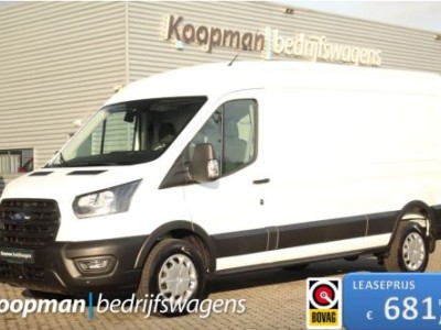 Ford Transit 350 2.0TDCI 165pk L3H2 Trend RWD | Automaat | 3500kg trekgewicht | Standkachel | Camera | Cruise | Lease 681,- p/m