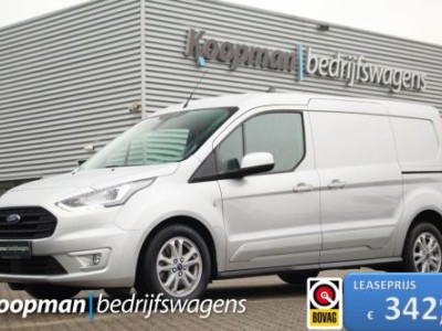 Ford Transit Connect 1.5EcoBlue 120pk L2 Limited | L+R Zijdeur | Cruise | Camera | Carplay/Android | Lease 342,- p/m