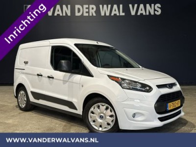 Ford Transit Connect 1.5 TDCI 101pk L1H1 inrichting Euro6 Airco | 3-Zits | cruisecontrol Trekhaak, zijdeur, bijrijdersbank, verwarmde voorruit