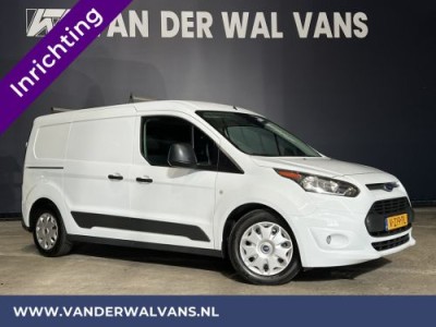 Ford Transit Connect 1.5 TDCI 101pk L2H1 inrichting Euro6 Airco | 3-Zits | Navigatie | Trekhaak | Camera Cruisecontrol, Parkeersensoren, Bijrijdersbank