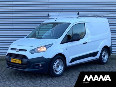 Ford Transit Connect 1.6 TDCI L1 75PK Aluminium-Imperiaal Airco Cruise-Control Bluetooth Radio LAGE KM!!