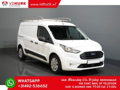 Ford Transit Connect 100 pk L2 Trend BENZINE/ 7.275 KM! READY2GO Imperiaal/ 3pers./ Trekhaak/ Inrichting/ Cruise/ Airco