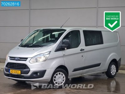 Ford Transit Custom 100pk L2H1 Dubbel Cabine Trekhaak Airco Cruise Navi L2 4m3 Airco Dubbel cabine Trekhaak Cruise control