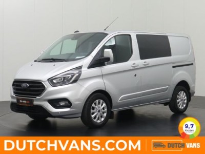 Ford Transit Custom 2.0TDCI 130PK Automaat Dubbele Cabine | 2xSchuifdeur | Navigatie | Camera | Airco | Cruise