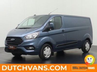 Ford Transit Custom 2.0TDCI 130PK Automaat Lang | Multimedia Apple-Android | 3-Persoons