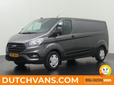 Ford Transit Custom 2.0TDCI 130PK Lang Achterdeuren | 2800Kg Trekhaak | Multimedia | Camera | Airco | 3-Persoons | Betimmering