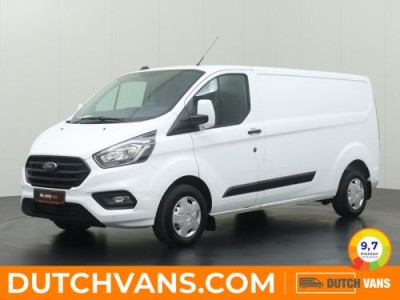 Ford Transit Custom 2.0TDCI 130PK Lang | Achterdeuren | Multimedia | Betimmering | 3-Persoons | Airco | Cruise