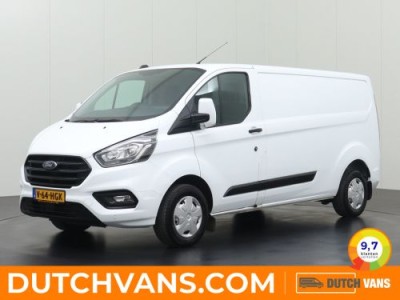 Ford Transit Custom 2.0TDCI 130PK Lang | Airco | Cruise | 3-Persoons | Betimmering