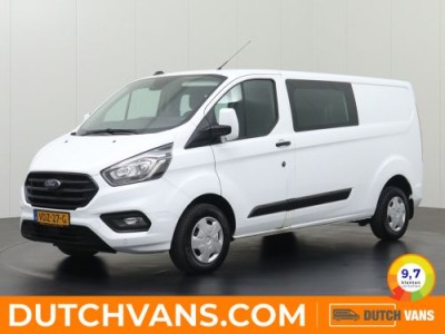 Ford Transit Custom 2.0TDCI 130PK Lang Dubbele Cabine | 2800Kg Trekhaak | Navigatie | Airco | Cruise