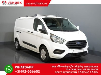 Ford Transit Custom 2.0 TDCI 130 pk Aut. L2 Trend 2xSchuifdeur/ Verw.Voorruit/ PDC/ Cruise/ Trekhaak/ Airco