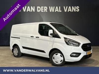 Ford Transit Custom 2.0 TDCI 130pk Automaat **BPM VRIJ voor de Ondernemer** L1H1 Euro6 Airco | Camera | LED | Trekhaak Cruisecontrol, Parkeersensoren, Stoelverwarming, Verwarmde voorruit, Bijrijdersbank