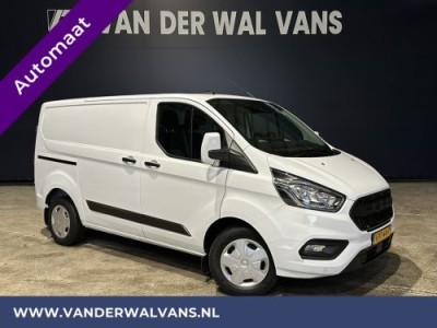 Ford Transit Custom 2.0 TDCI 130pk Automaat L1H1 Euro6 Airco | Apple Carplay | Camera cruisecontrol, parkeersensoren, verwarmde voorruit, trekhaak