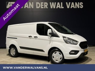 Ford Transit Custom 2.0 TDCI 130pk Automaat L1H1 Euro6 Airco | Apple Carplay | Camera cruisecontrol, parkeersensoren, verwarmde voorruit, trekhaak