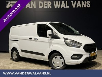 Ford Transit Custom 2.0 TDCI 130pk Automaat L1H1 Euro6 Airco | Apple Carplay | Camera cruisecontrol, parkeersensoren, verwarmde voorruit, trekhaak