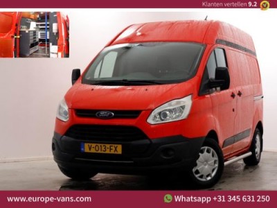 Ford Transit Custom 2.0 TDCI 130pk E6 L1H2 Trend Airco/Inrichting/2x Schuifdeur 04-2017