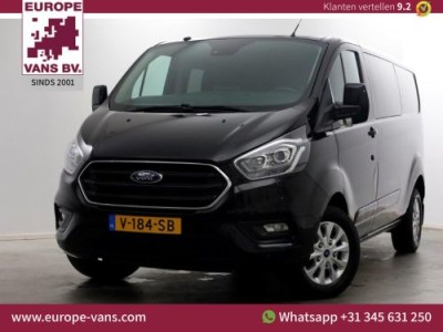 Ford Transit Custom 2.0 TDCI 130pk E6 L2H1 D.C. Limited Navi/Achterklep Trekhaak 2800kg 09-2018