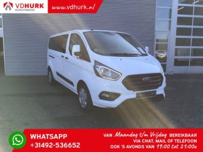 Ford Transit Custom 2.0 TDCI 130 pk L2 EUR 35.376,- incl. BTW/BPM Combi/ Kombi/ Cruise/ Camera/ PDC V+A/ Airco